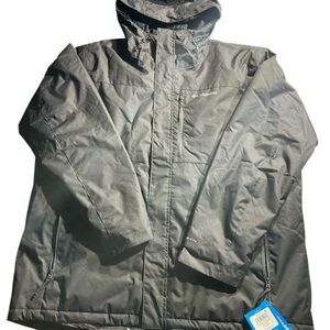 Columbia Charcoal Hooded Jacket
